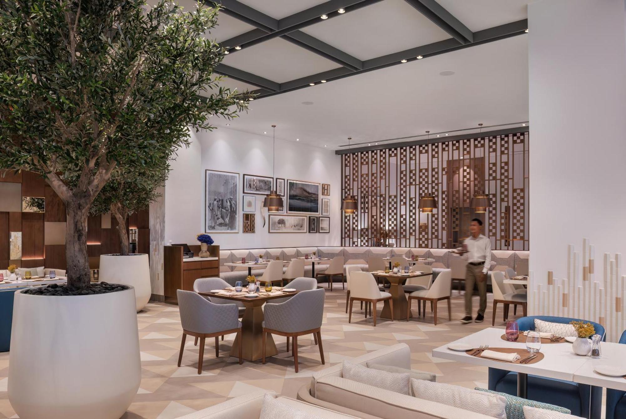 Palace Beach Resort フジャイラ エクステリア 写真 The restaurant's interior